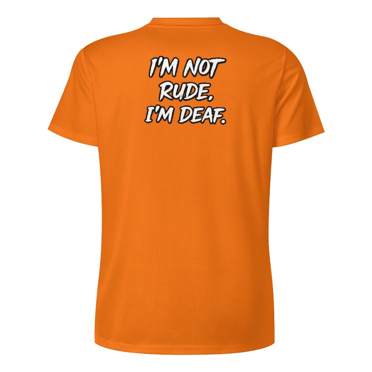 ASL Run NYC Unisex Ice Silk Cooling Performance T-Shirt - Tangerine