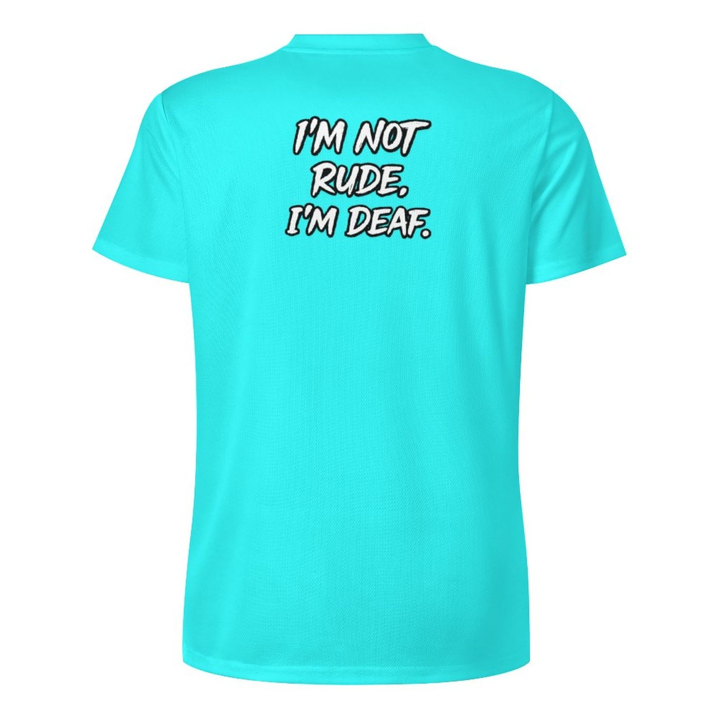 ASL Run NYC Unisex Ice Silk Cooling Performance T-Shirt - Caribbean Blue