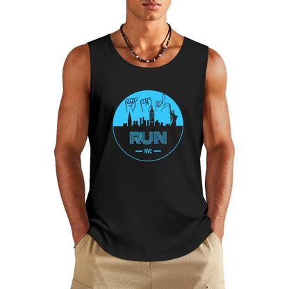 (Baby Blue) ASL RUN NYC Unisex Active Lifestyle Tank