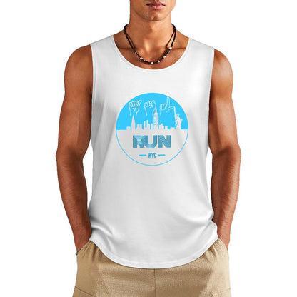 (Baby Blue) ASL RUN NYC Unisex Active Lifestyle Tank