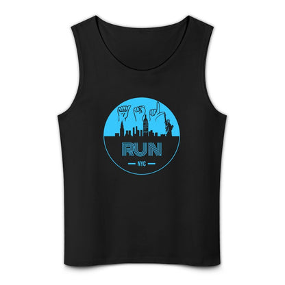 (Baby Blue) ASL RUN NYC Unisex Active Lifestyle Tank