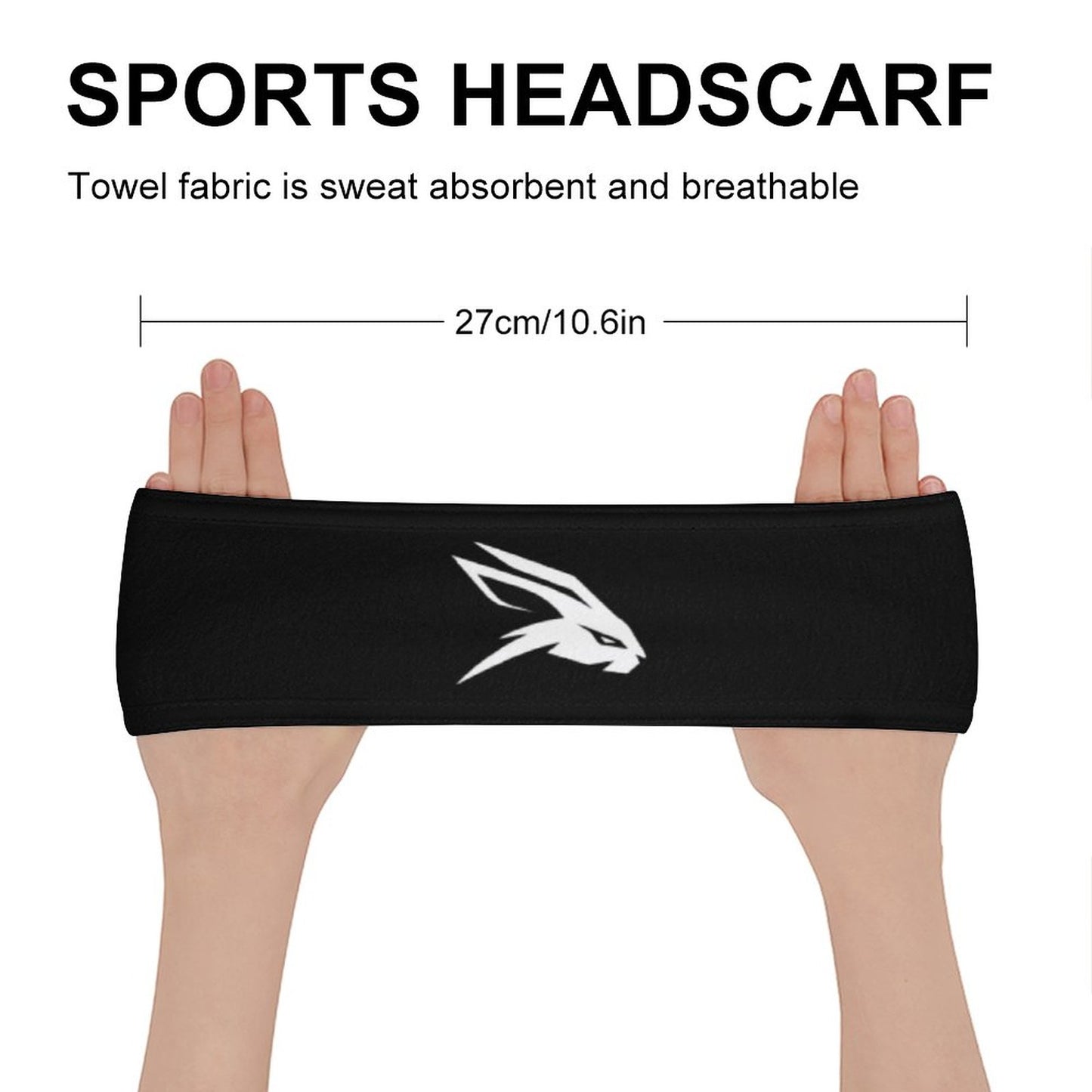 DEAF BEAST Performance Sweatproof Headband