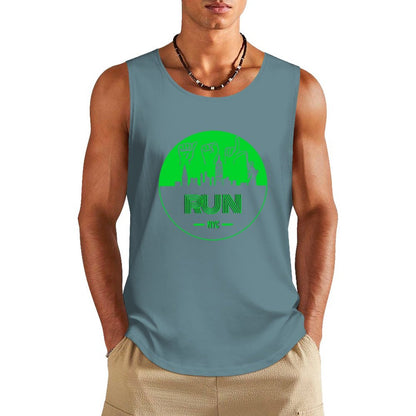 (Lime) ASL RUN NYC Unisex Active Lifestyle Tank