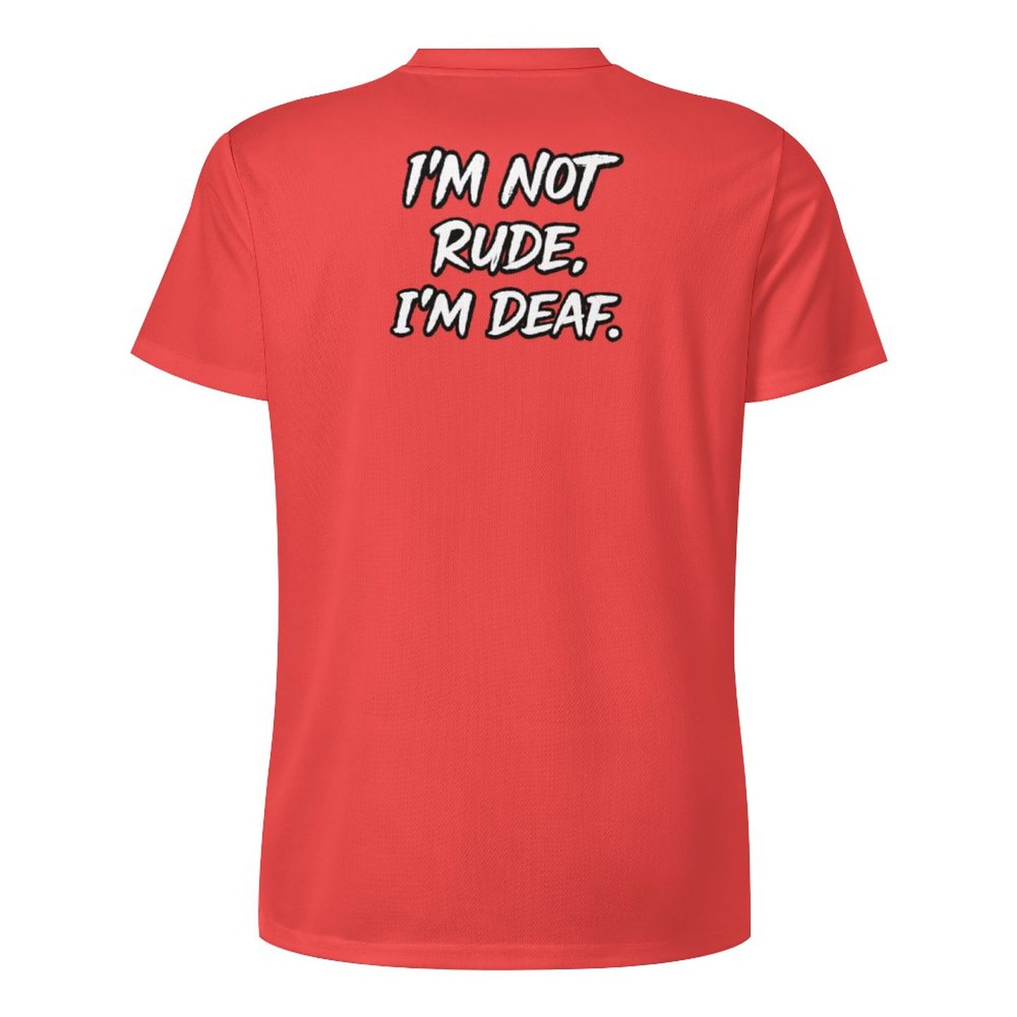 ASL Run NYC Unisex Ice Silk Cooling Performance T-Shirt - Coral Red