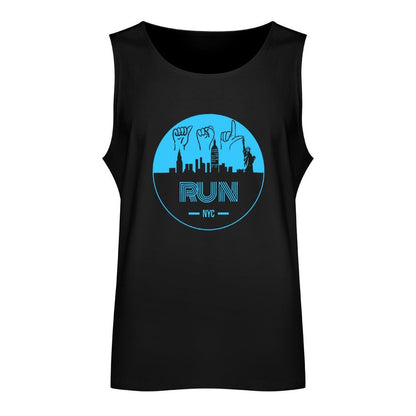 (Baby Blue) ASL RUN NYC Unisex Active Lifestyle Tank