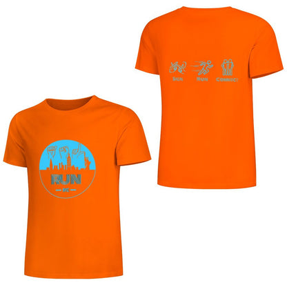 (Baby Blue) ASL RUN NYC Performance Unisex T-Shirt