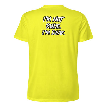 ASL Run NYC Unisex Ice Silk Cooling Performance T-Shirt - Neon Yellow