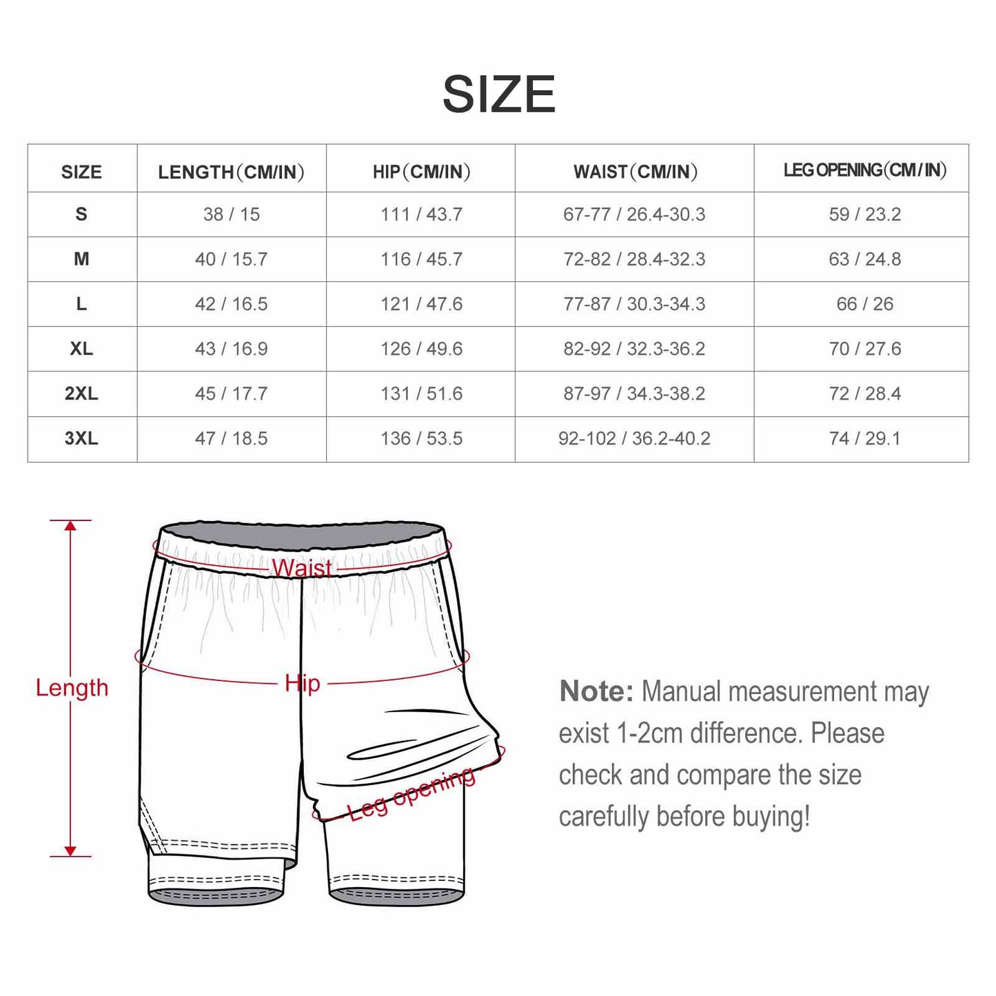 Beast Mode Gym Shorts with 4 Pockets